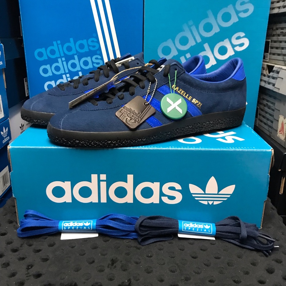 Adidas Originals Gazelle SPZL Night Indigo 12.5M IF8424 NWT DS OG BOX - Picture 4 of 16